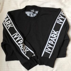 Ivy park cropped sweatshirt